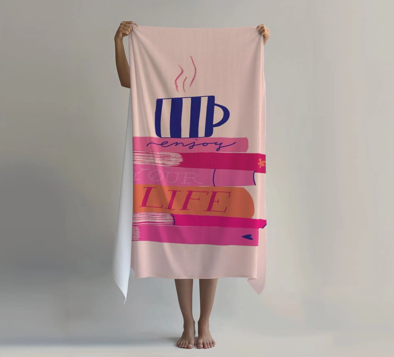 Morning Reads serviette de plage de Pure
