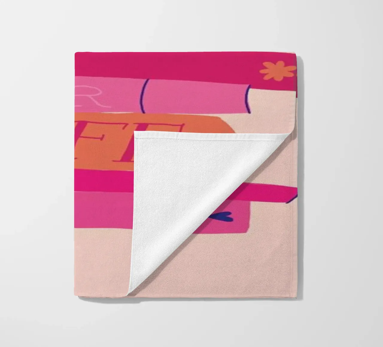 Morning Reads beach towel by Pure