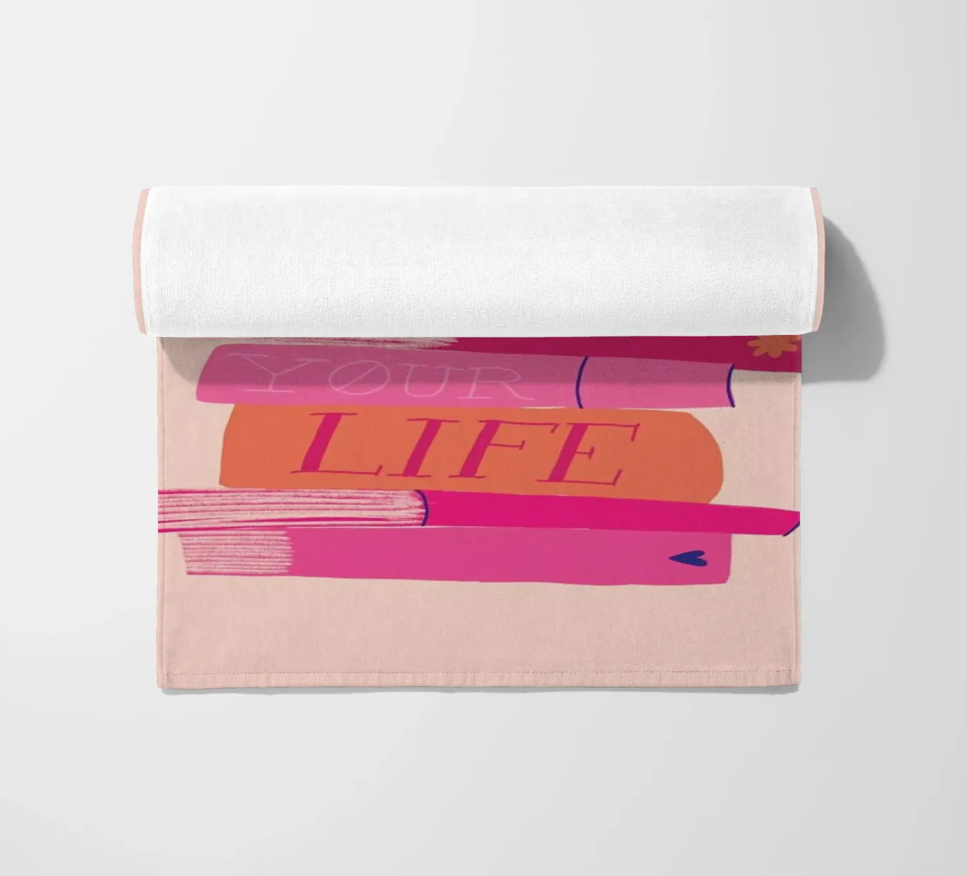 Morning Reads beach towel by Pure