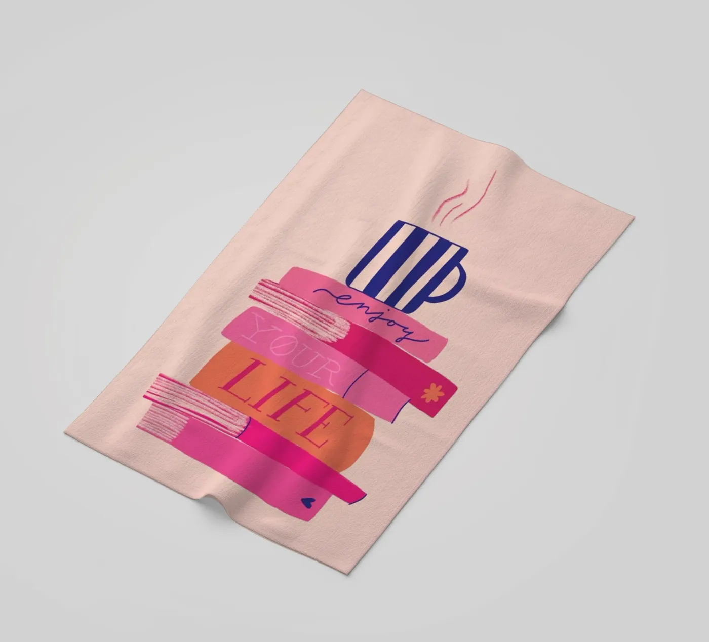 Morning Reads beach towel by Pure