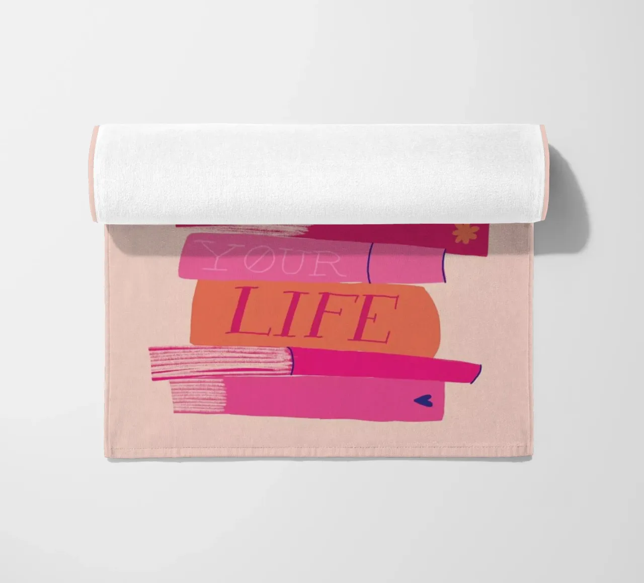 Morning Reads beach towel by Pure