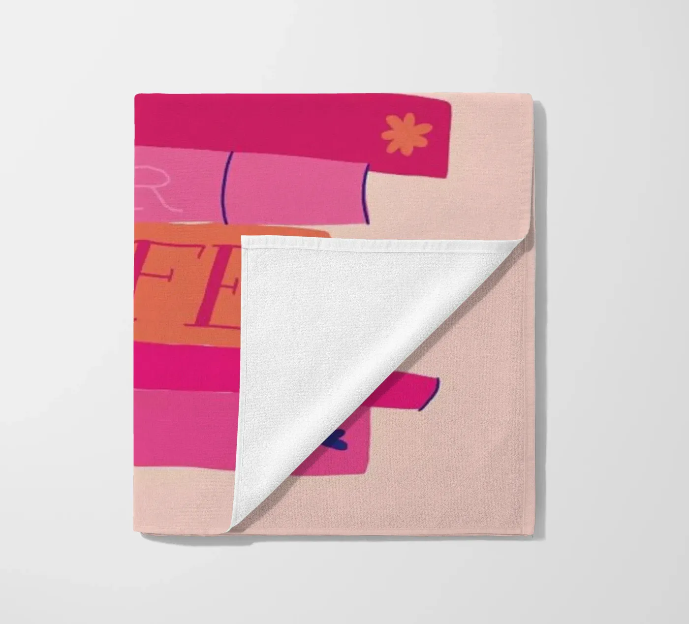 Morning Reads beach towel by Pure
