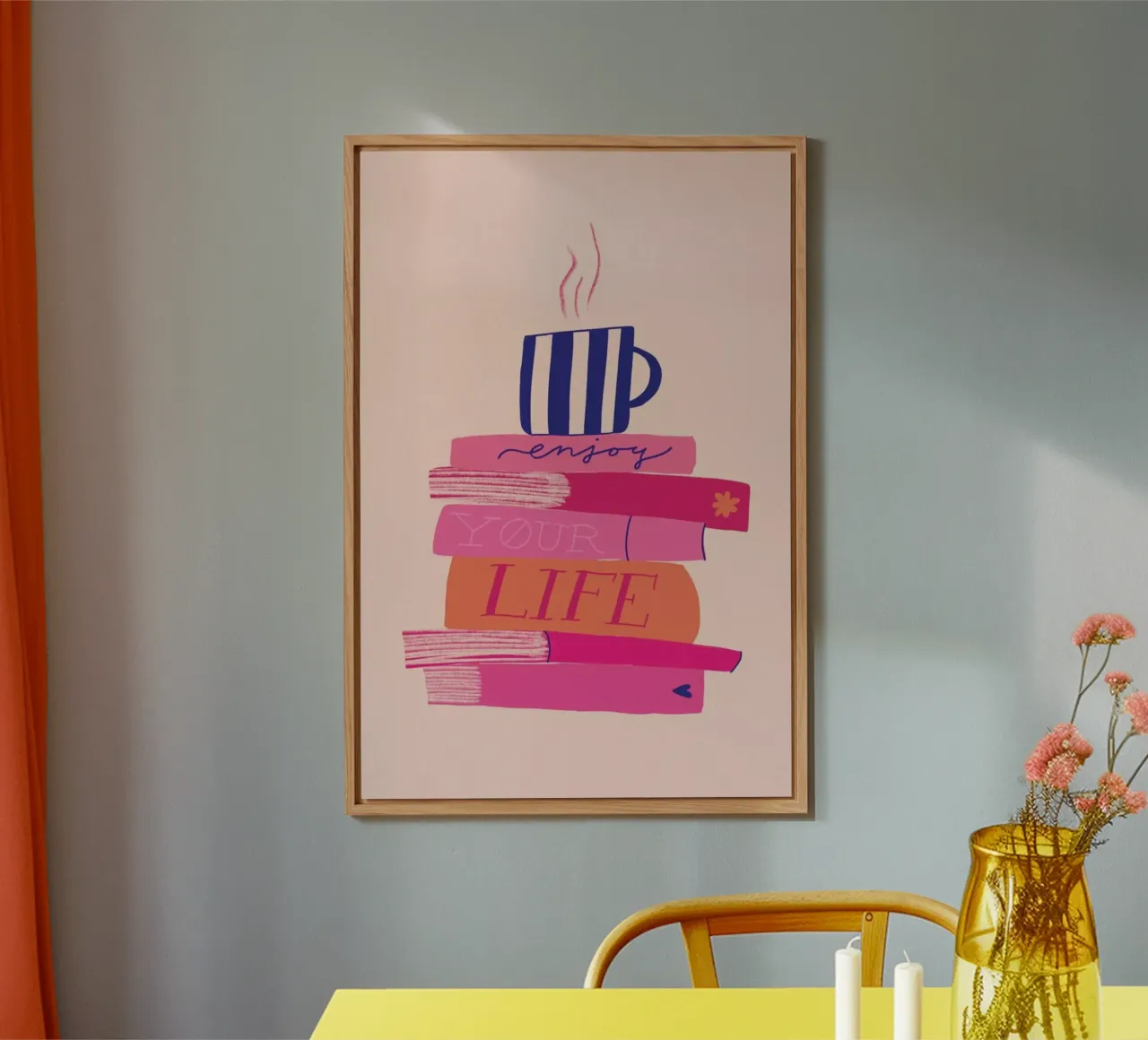 Morning Reads aluminium-dibond van Pure