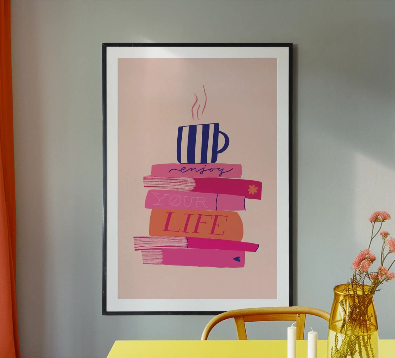 Morning Reads poster da Pure