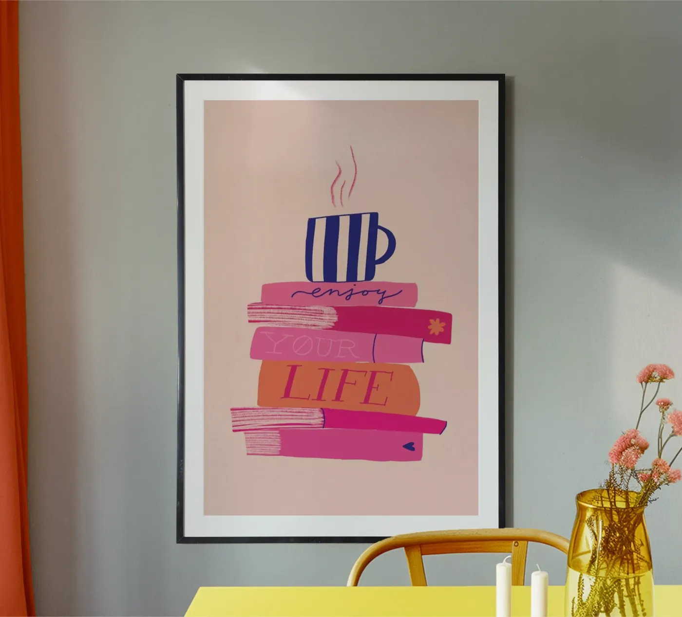Morning Reads poster by Pure