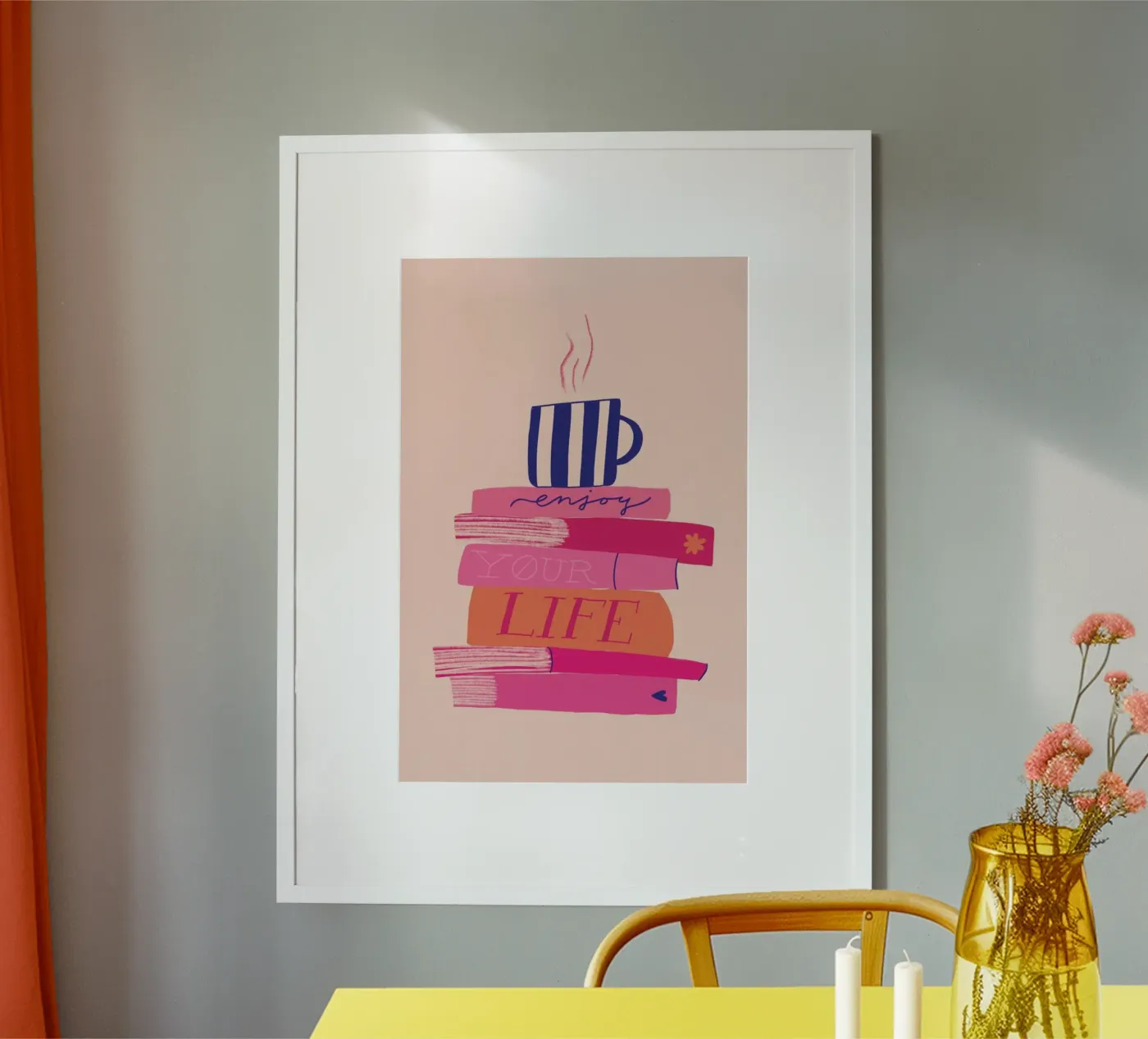 Morning Reads poster by Pure