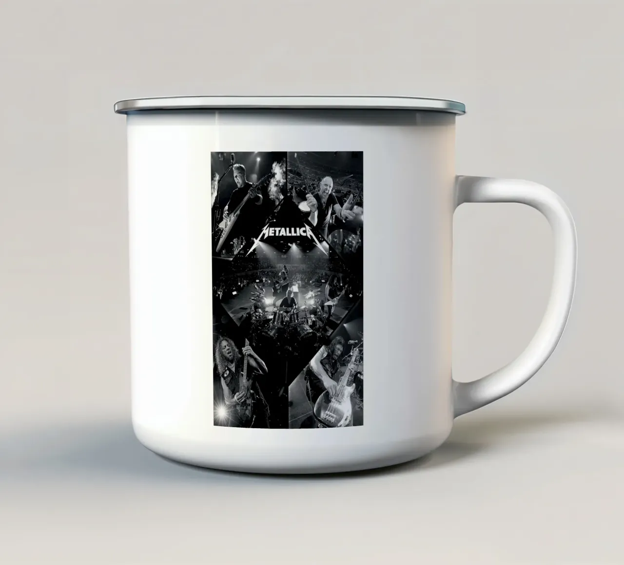Metallica 1987 tazza in smalto da Jordan shop