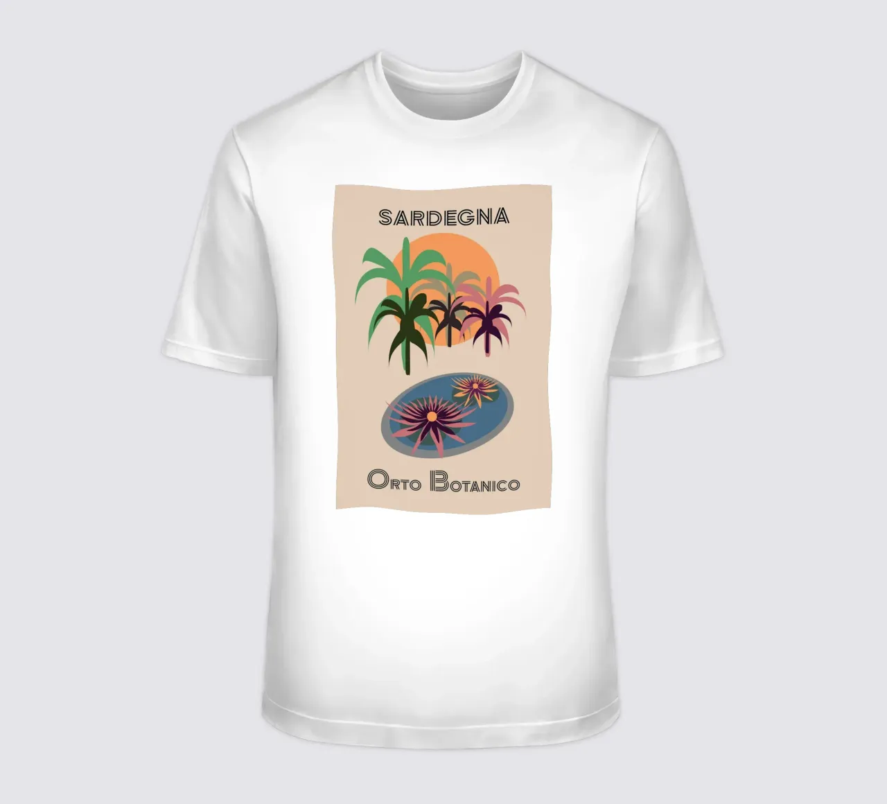 Sardegna Orto Botanico t-shirt da pierosvisuals
