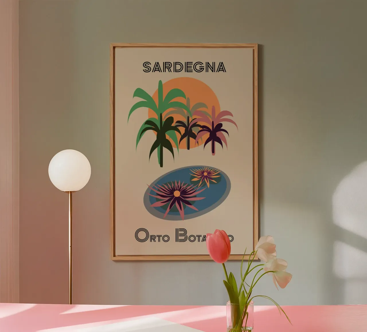 Sardegna Orto Botanico alluminio dibond da pierosvisuals