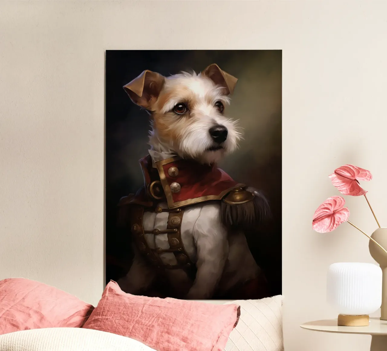 Commandant de chien poster de Fleur de Lys