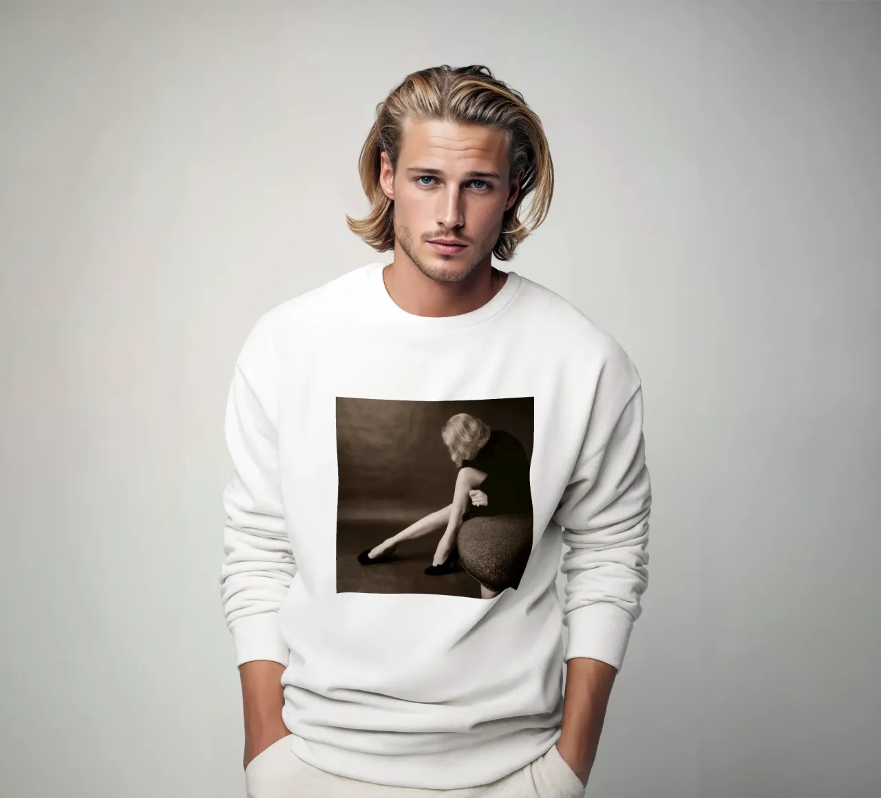 Marlene en Nueva York, 1952 sudadera de Lorraine Mooore