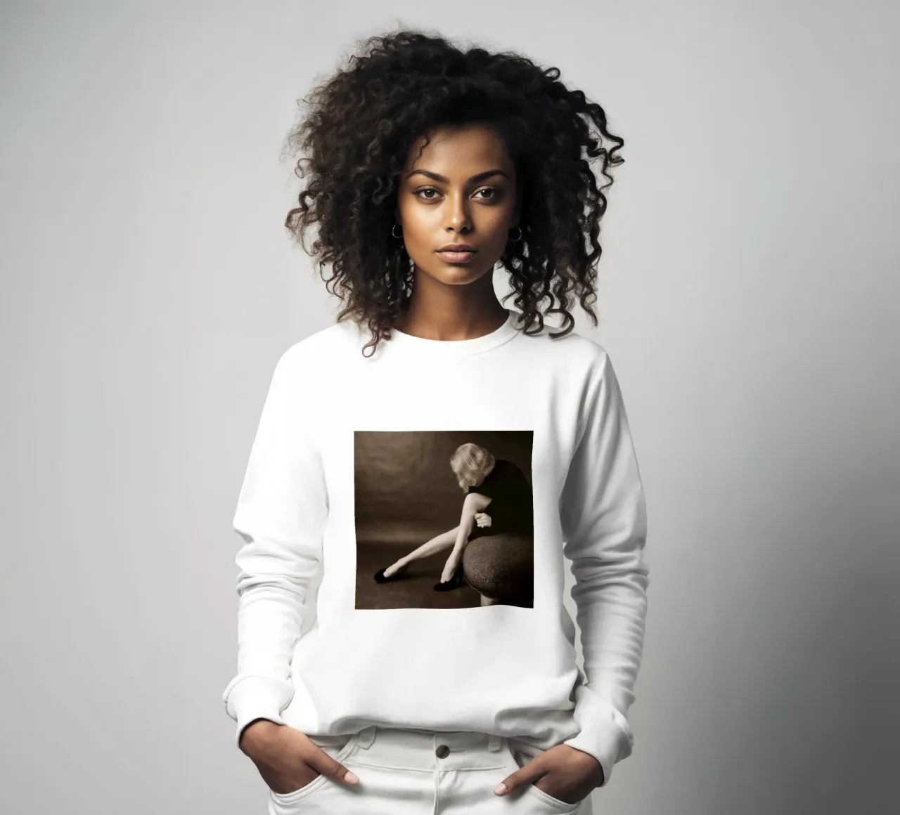 Marlene en Nueva York, 1952 sudadera de Lorraine Mooore