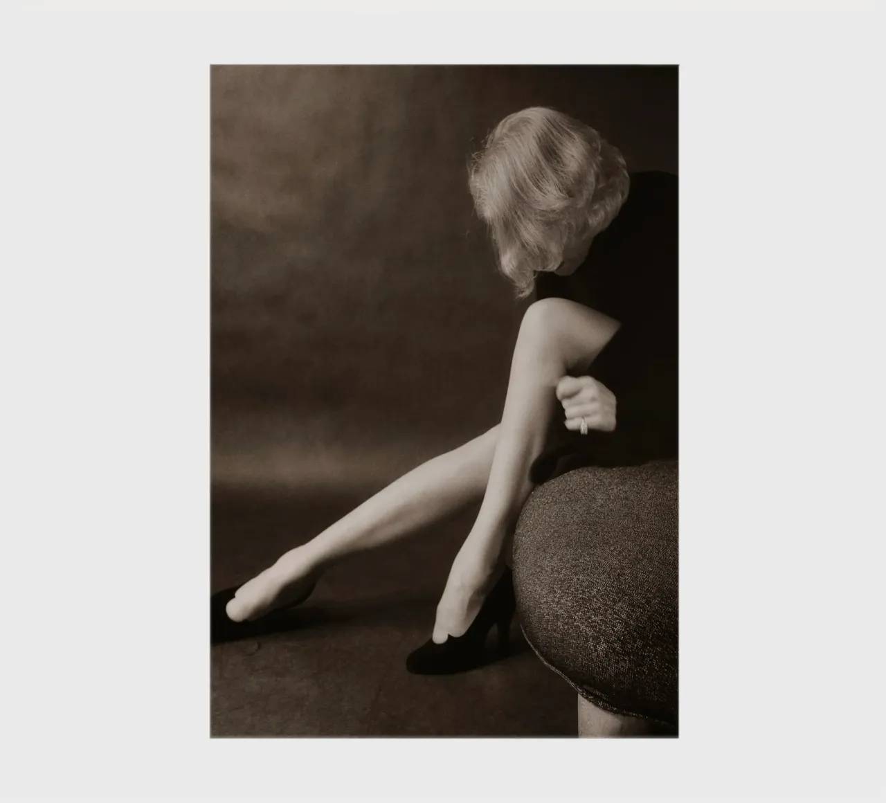 Marlene in a New York, 1952 notebook by Lorraine Mooore