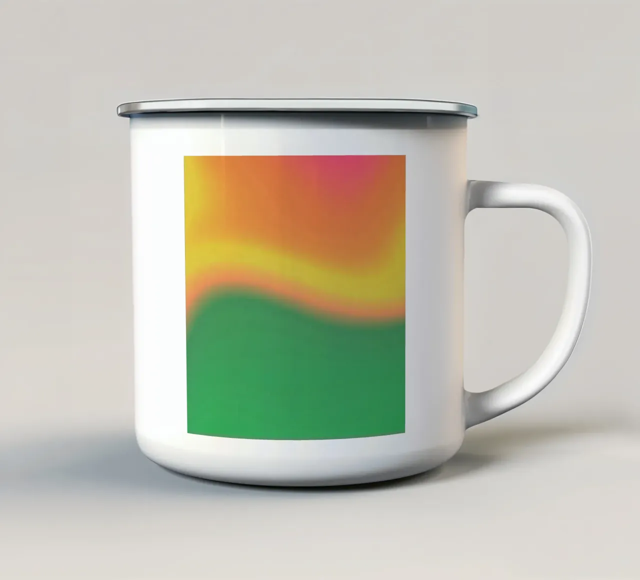 U R UNFORGETTABLE tazza in smalto da ÂME LIBRE STUDIO