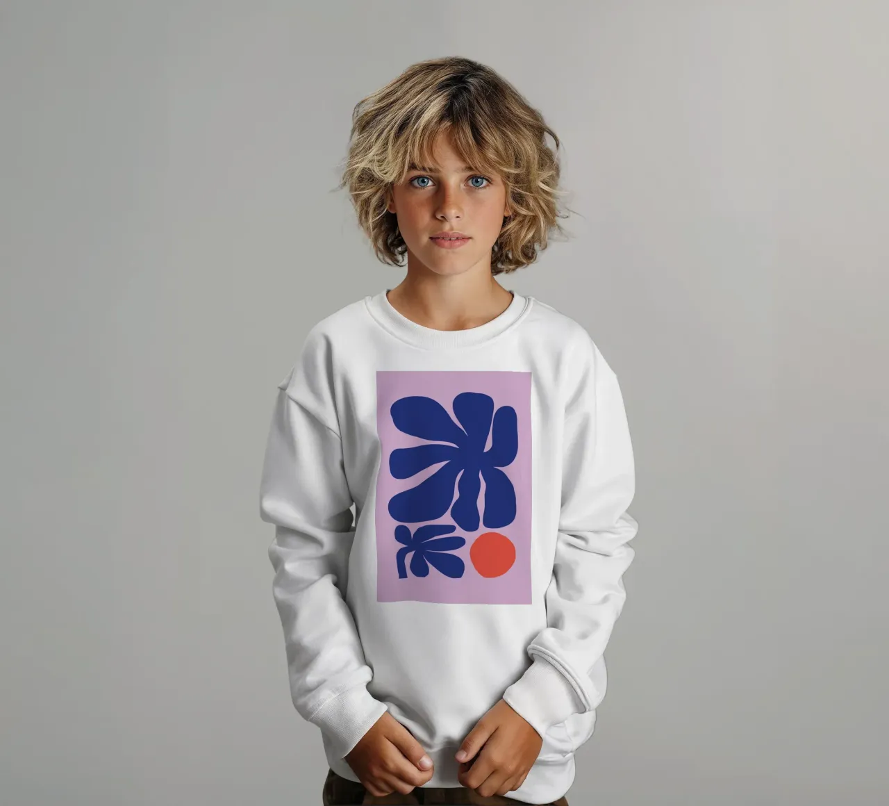 Anemone felpa bambino da Pure