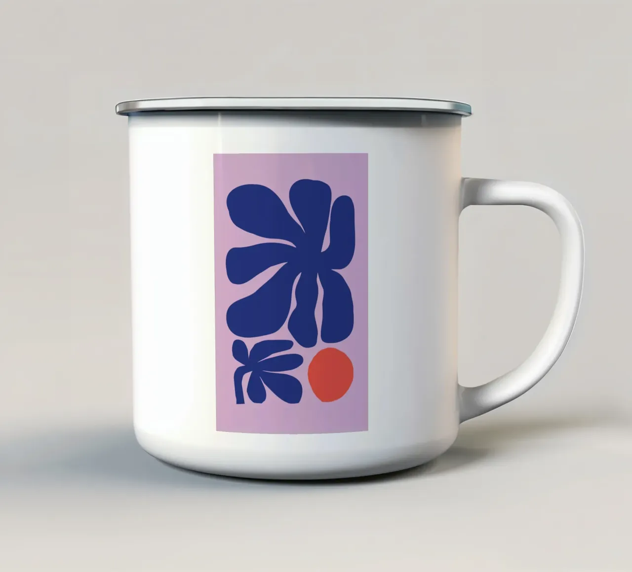 Anemone tazza in smalto da Pure