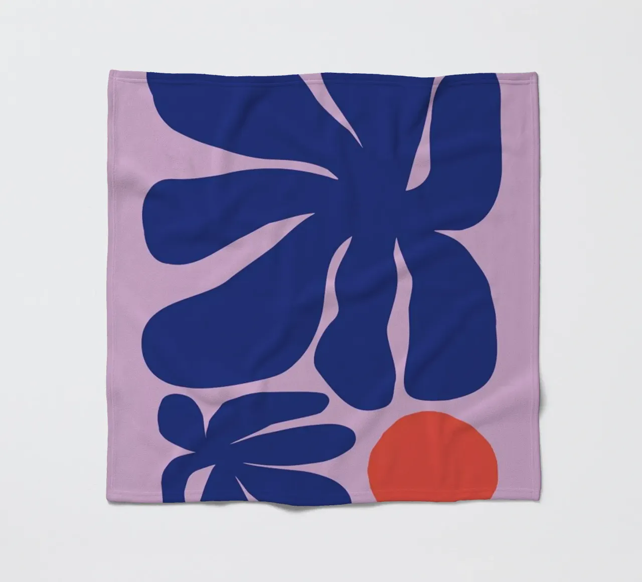 Anemone fleece blanket by Pure