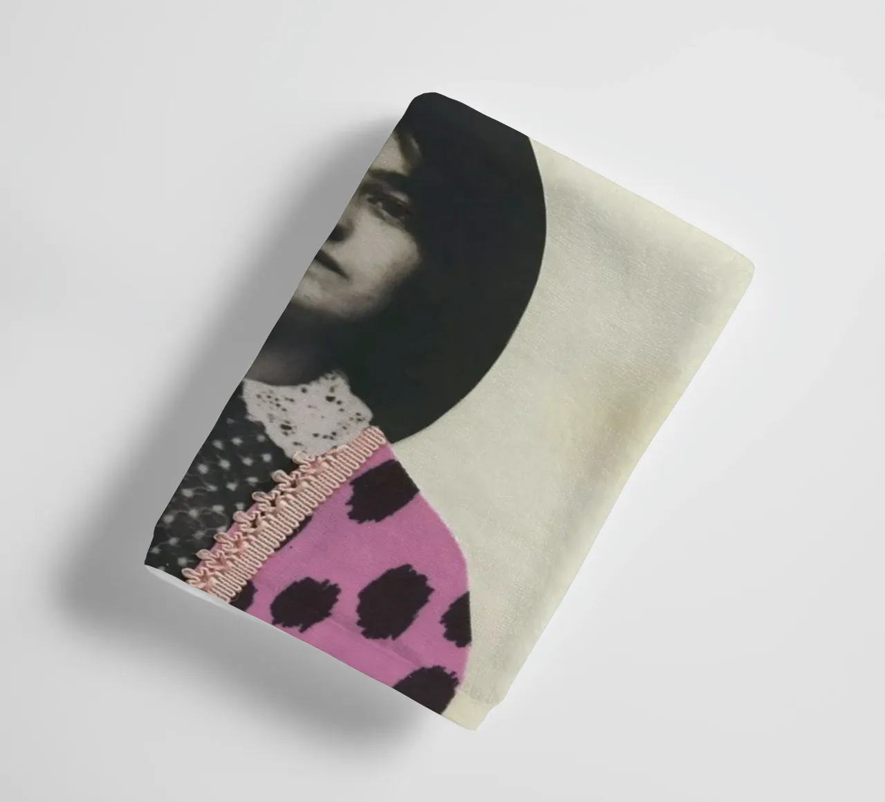 Fully Clothed II towel by Cassia Beck Collage