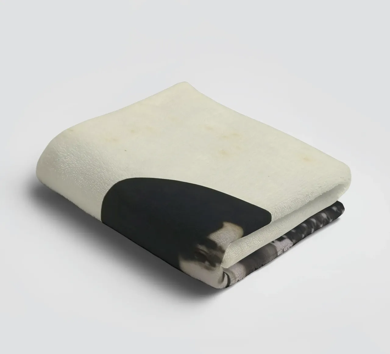 Fully Clothed II towel by Cassia Beck Collage