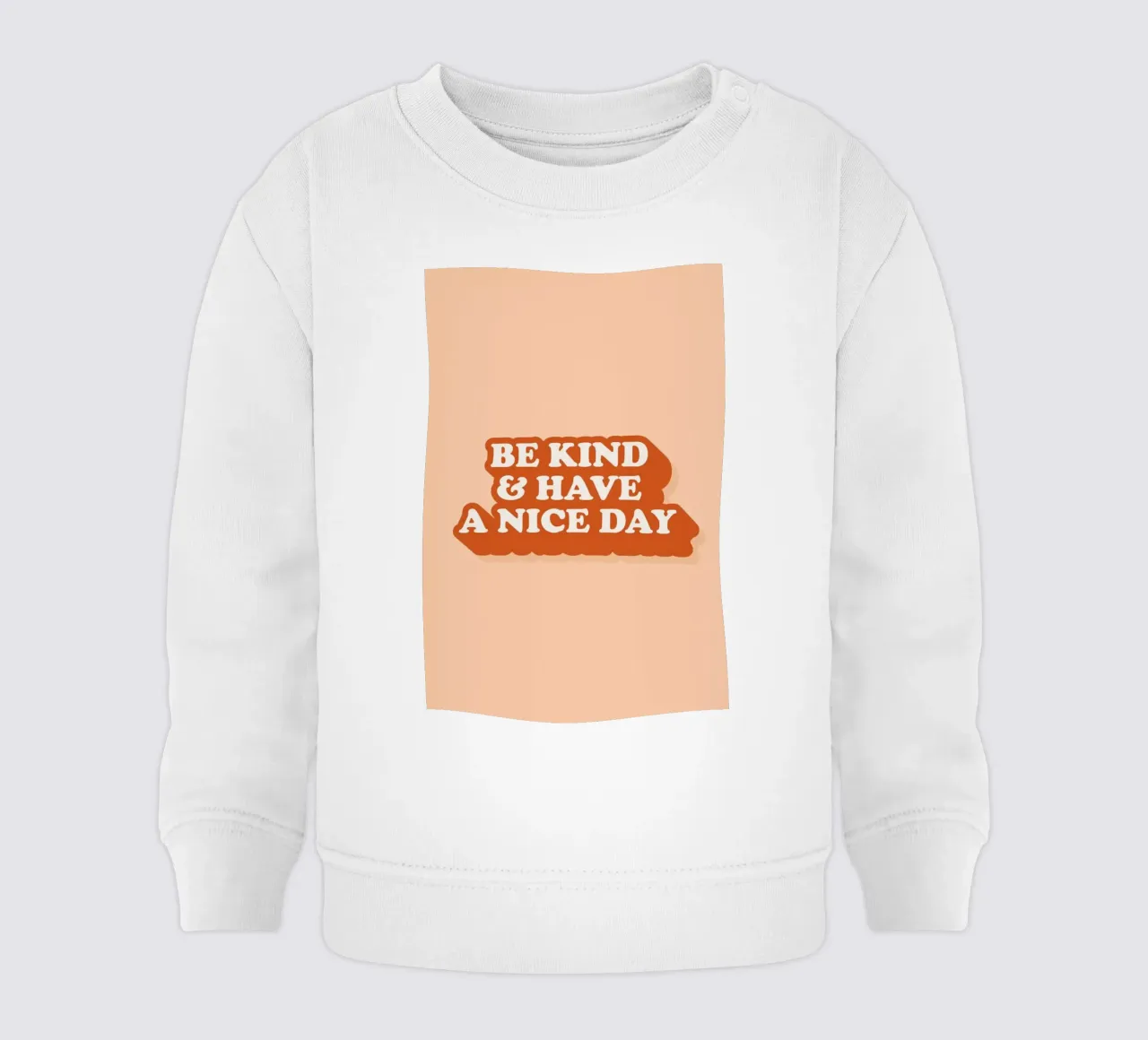Be Kind & A Nice Day felpa neonato da The Native State