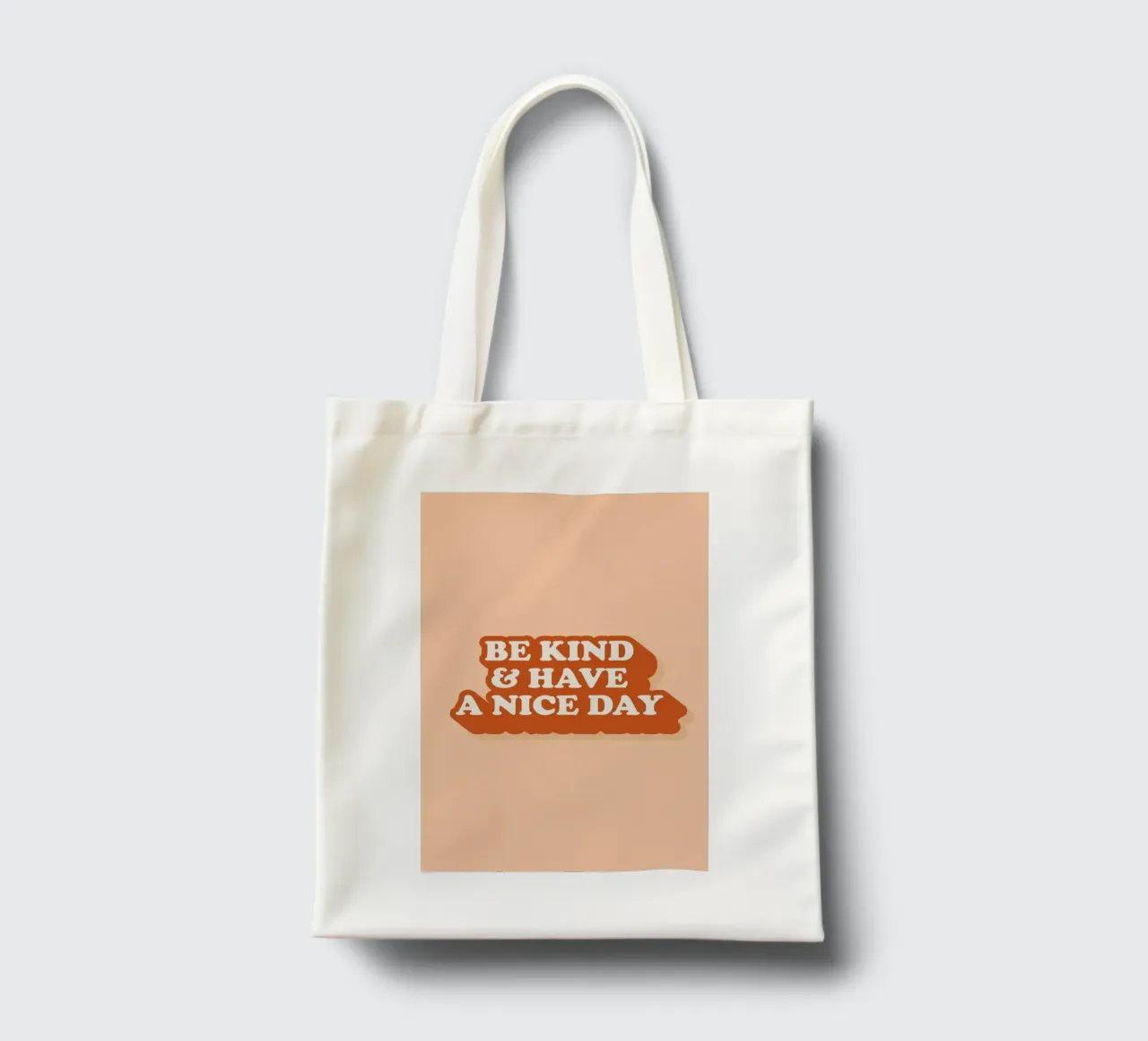 Be Kind & A Nice Day borsa in juta da The Native State