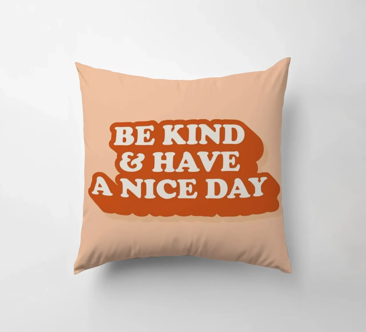 Be Kind & A Nice Day cuscino da The Native State