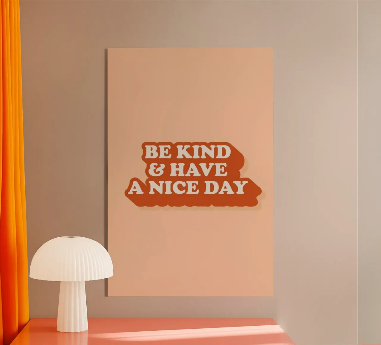 Be Kind & A Nice Day plexiglass da The Native State