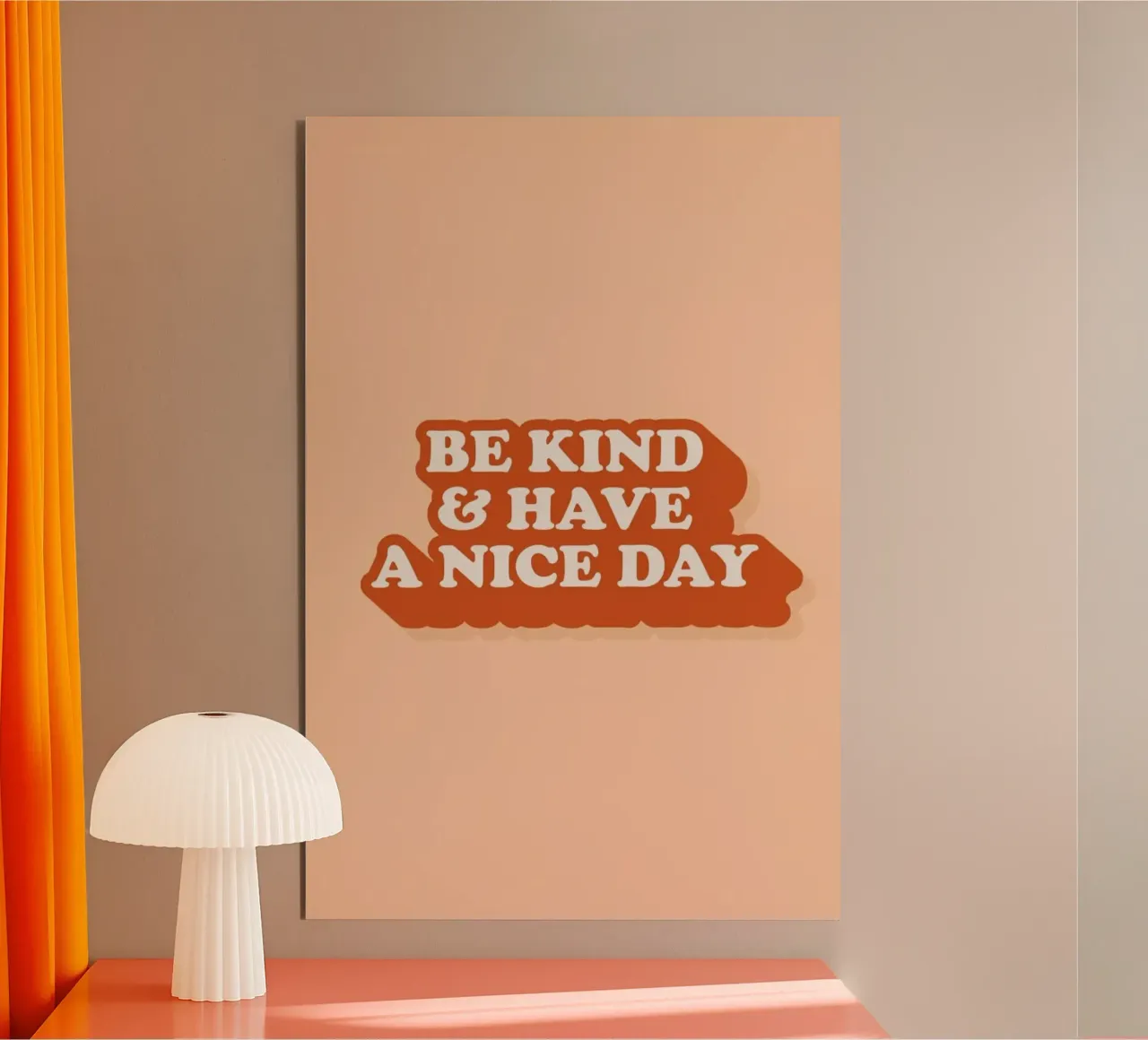 Be Kind & A Nice Day alluminio dibond da The Native State