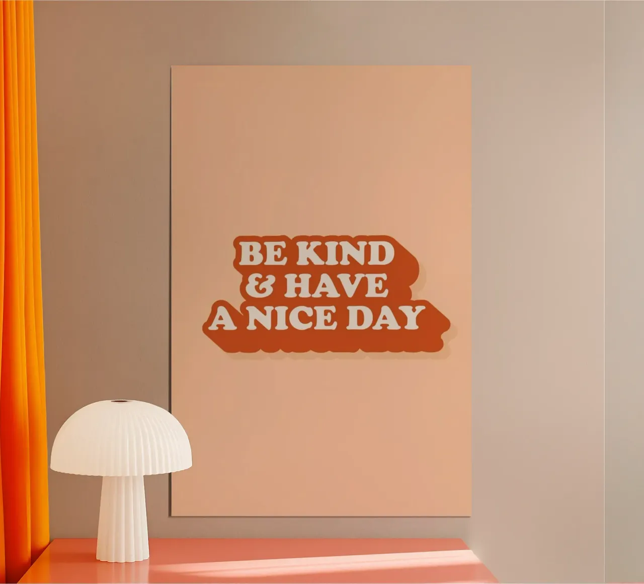 Be Kind & A Nice Day carta hahnemühle da The Native State