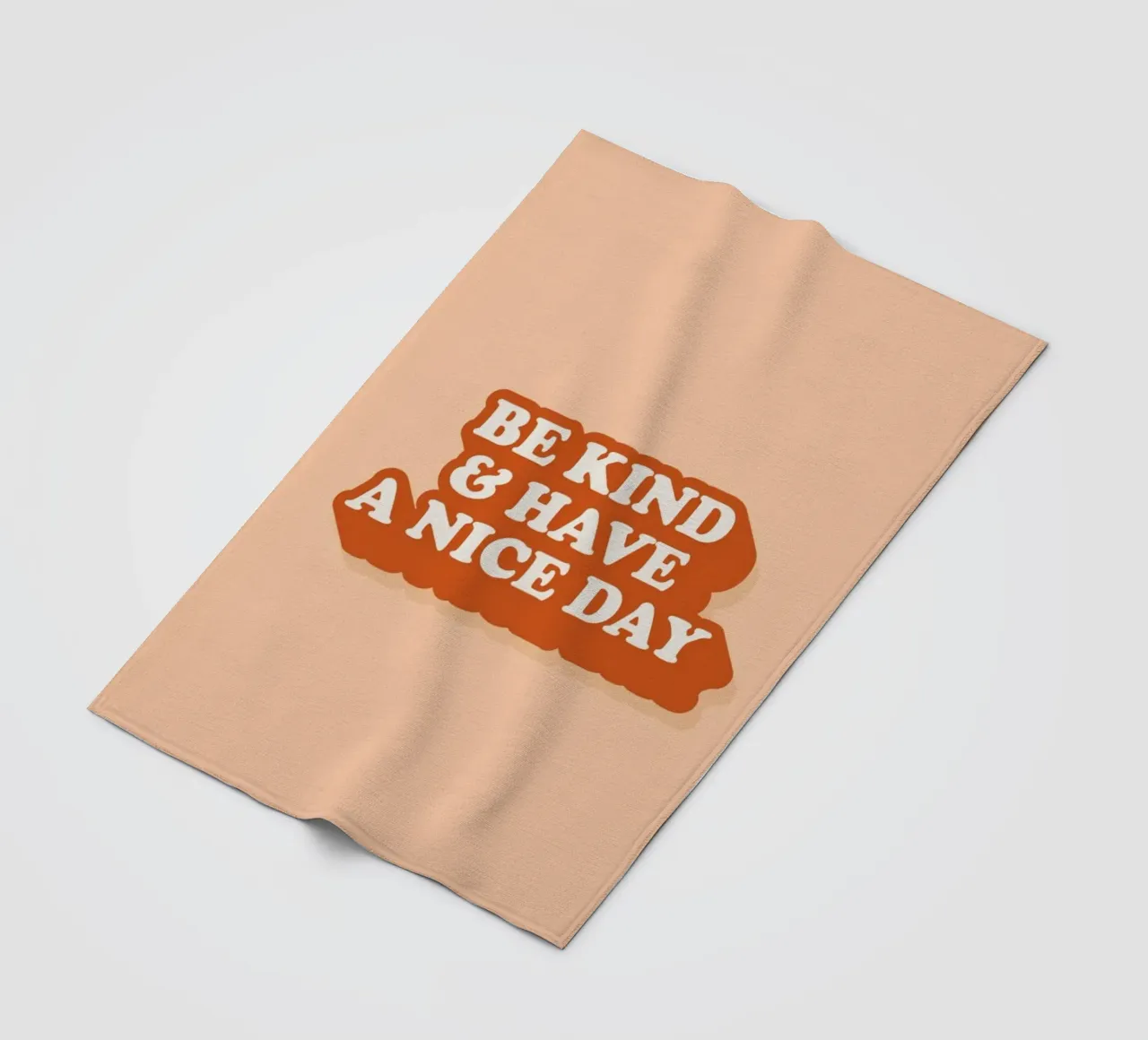 Be Kind & A Nice Day coperta in pile da The Native State