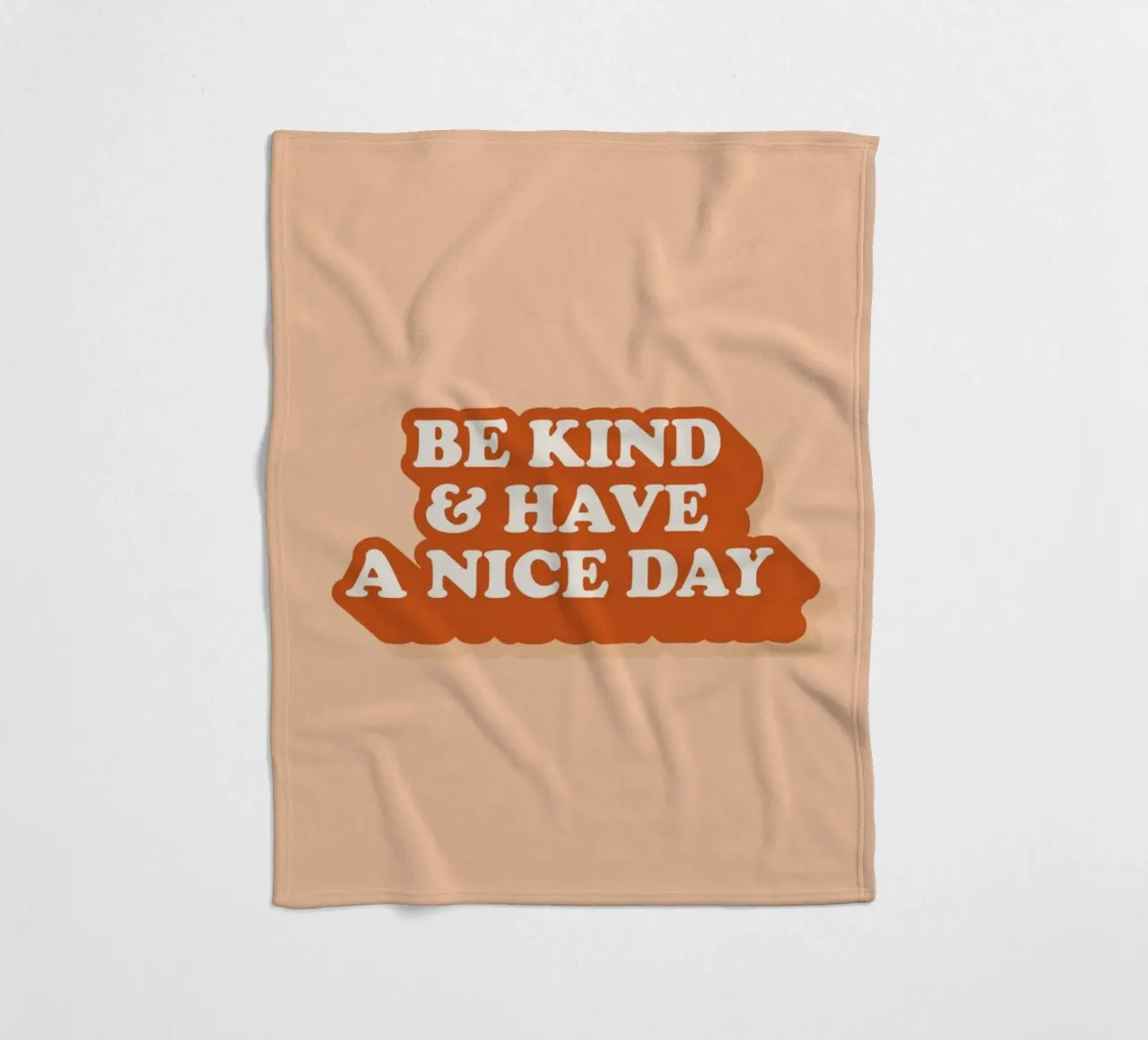 Be Kind & A Nice Day coperta in pile da The Native State