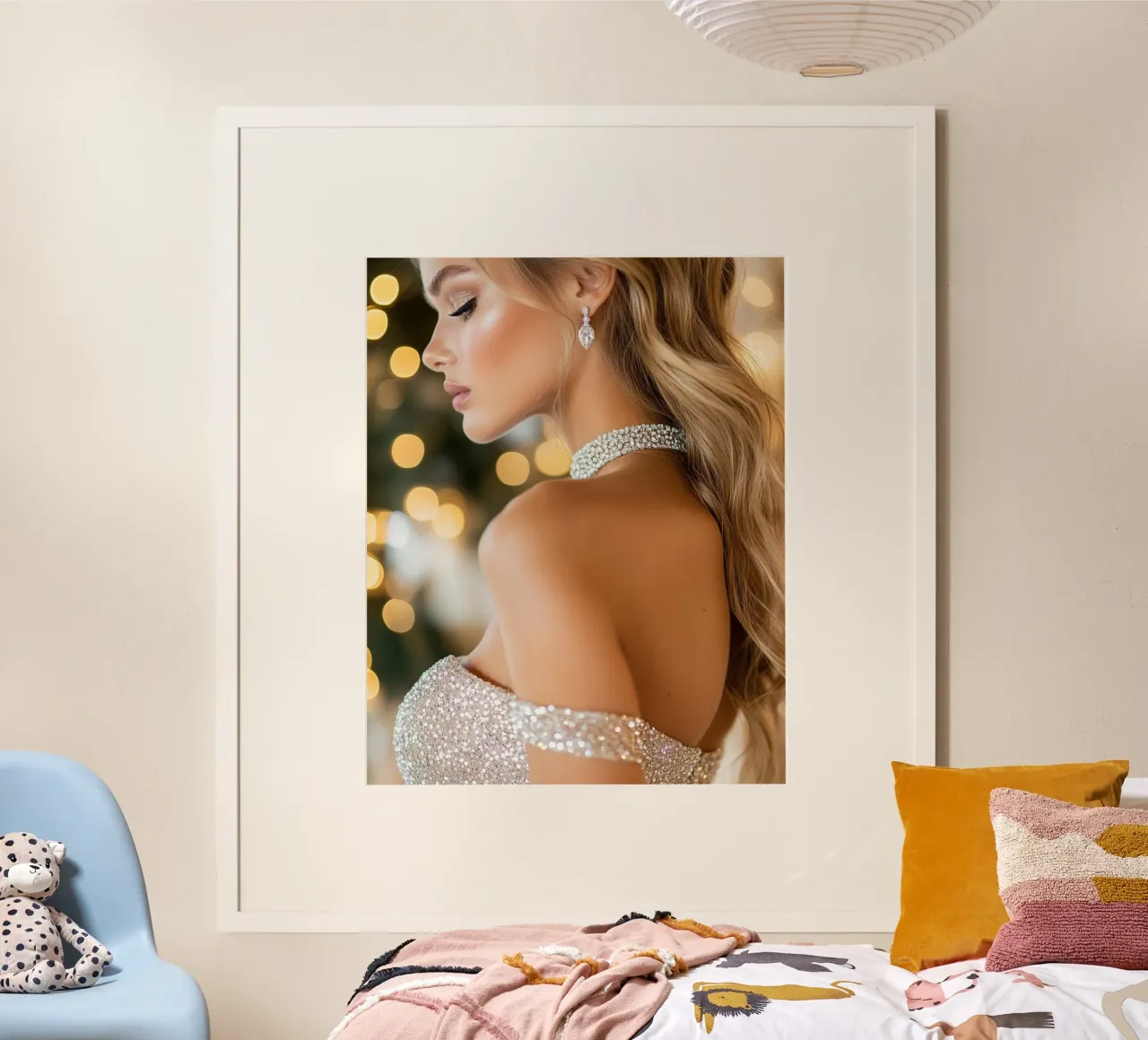 Bagliore glam poster da PhotoVibe Decor
