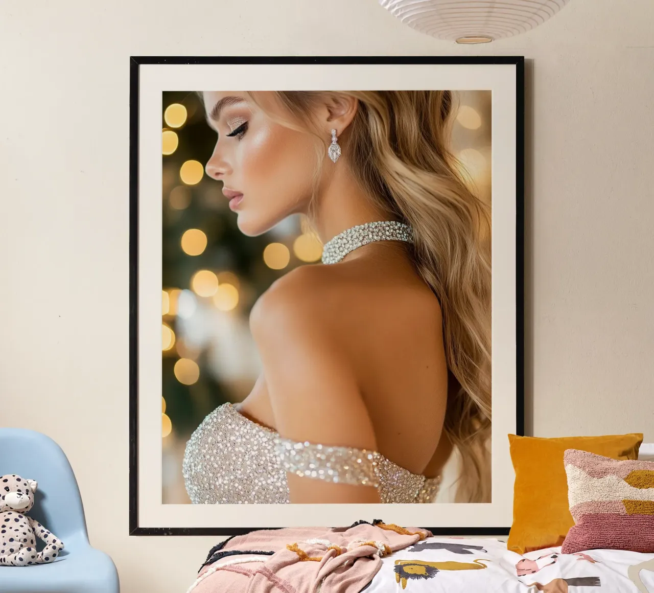 Bagliore glam poster da PhotoVibe Decor