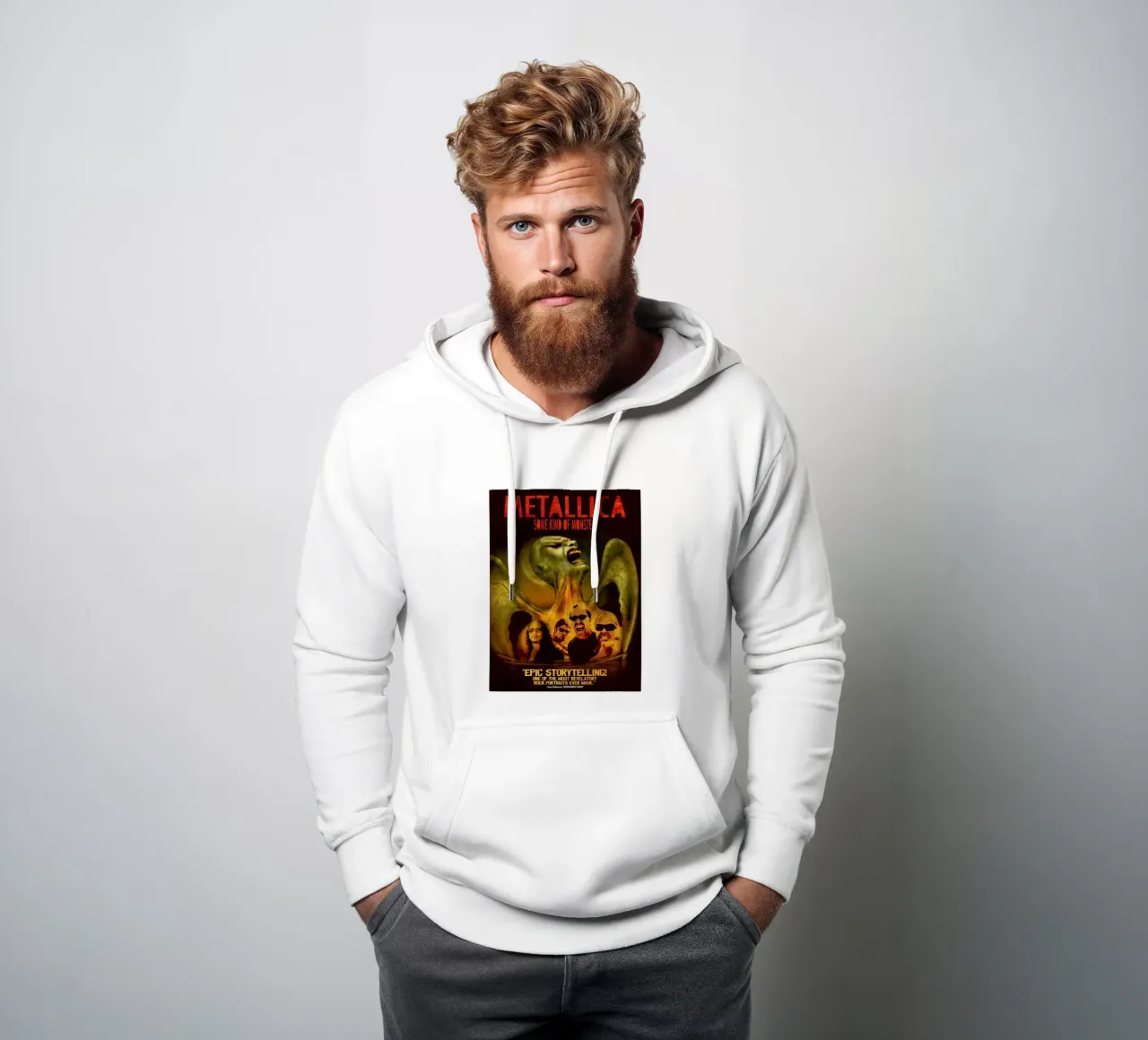 metallica una specie di mostro felpa con cappuccio da Jordan shop