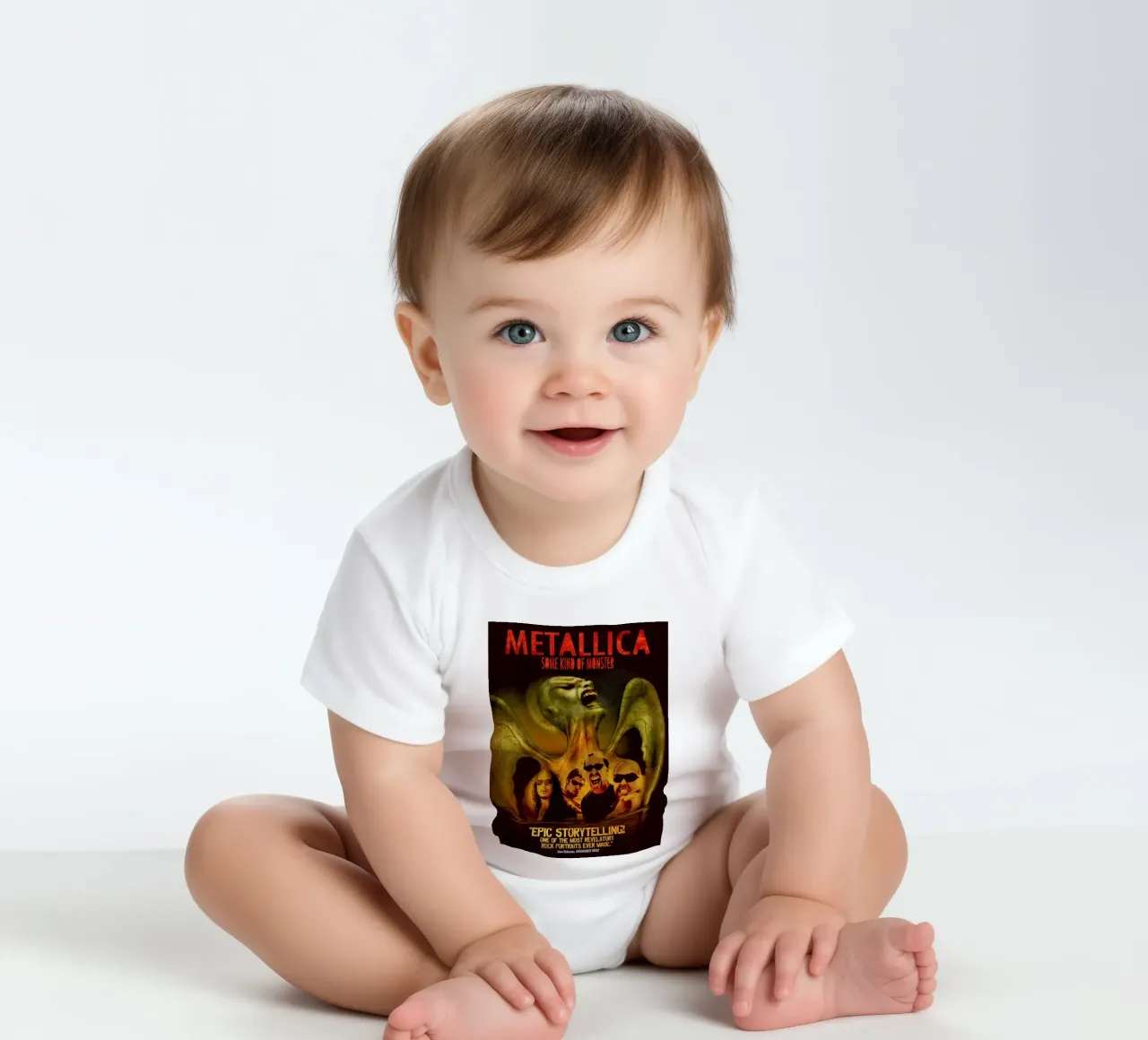 metallica una specie di mostro body neonato maniche corte da Jordan shop