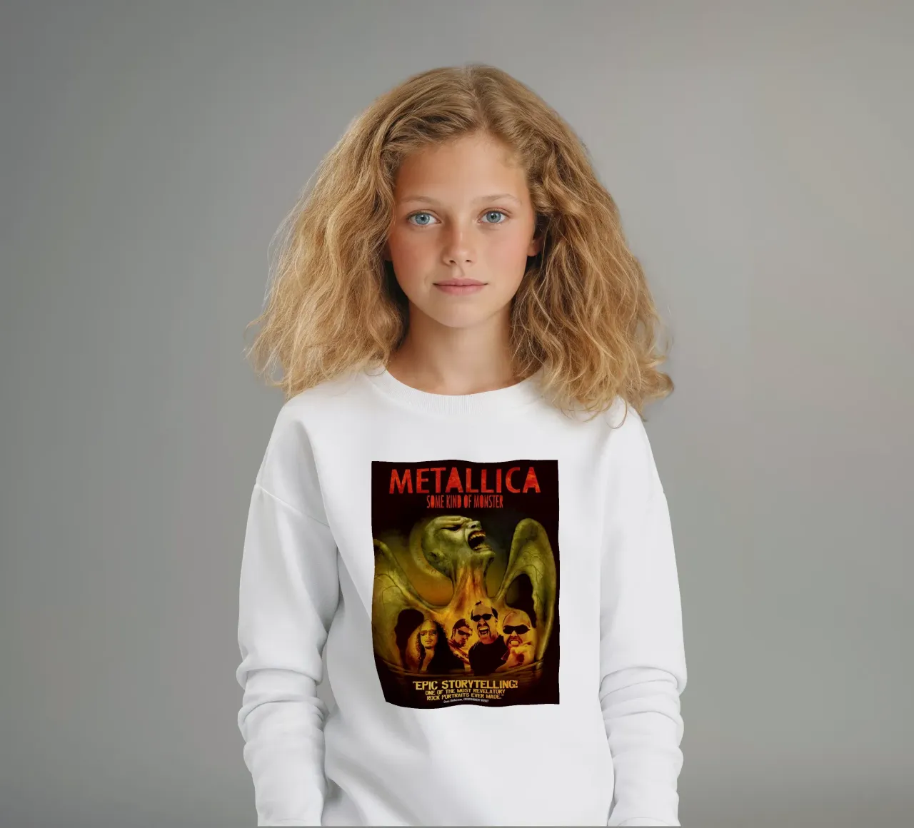 metallica una specie di mostro felpa bambino da Jordan shop