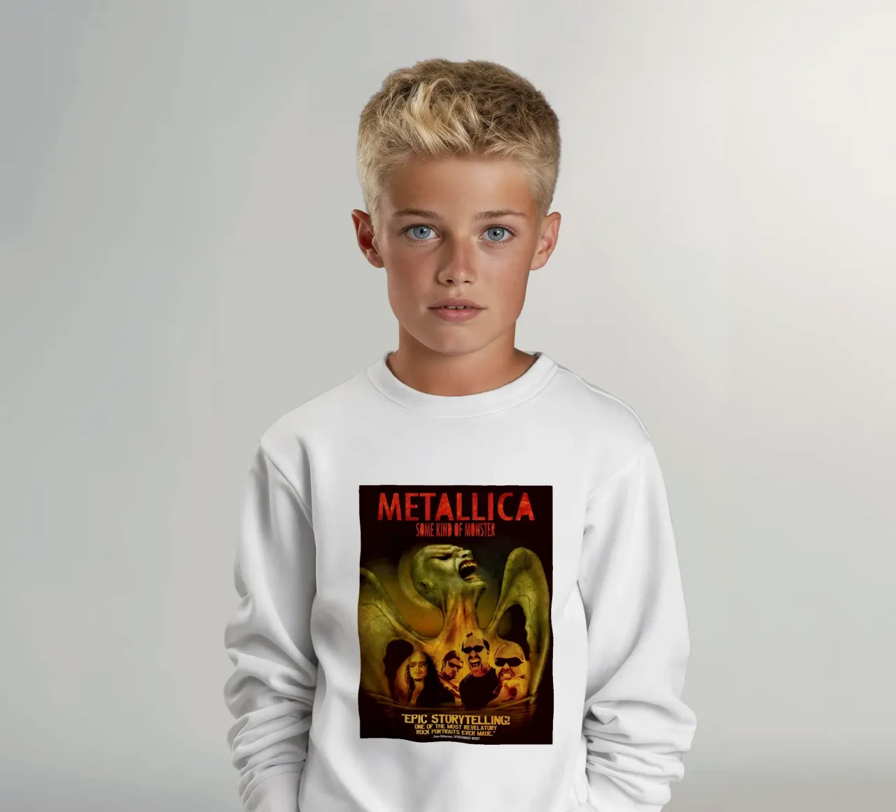 metallica una specie di mostro felpa bambino da Jordan shop