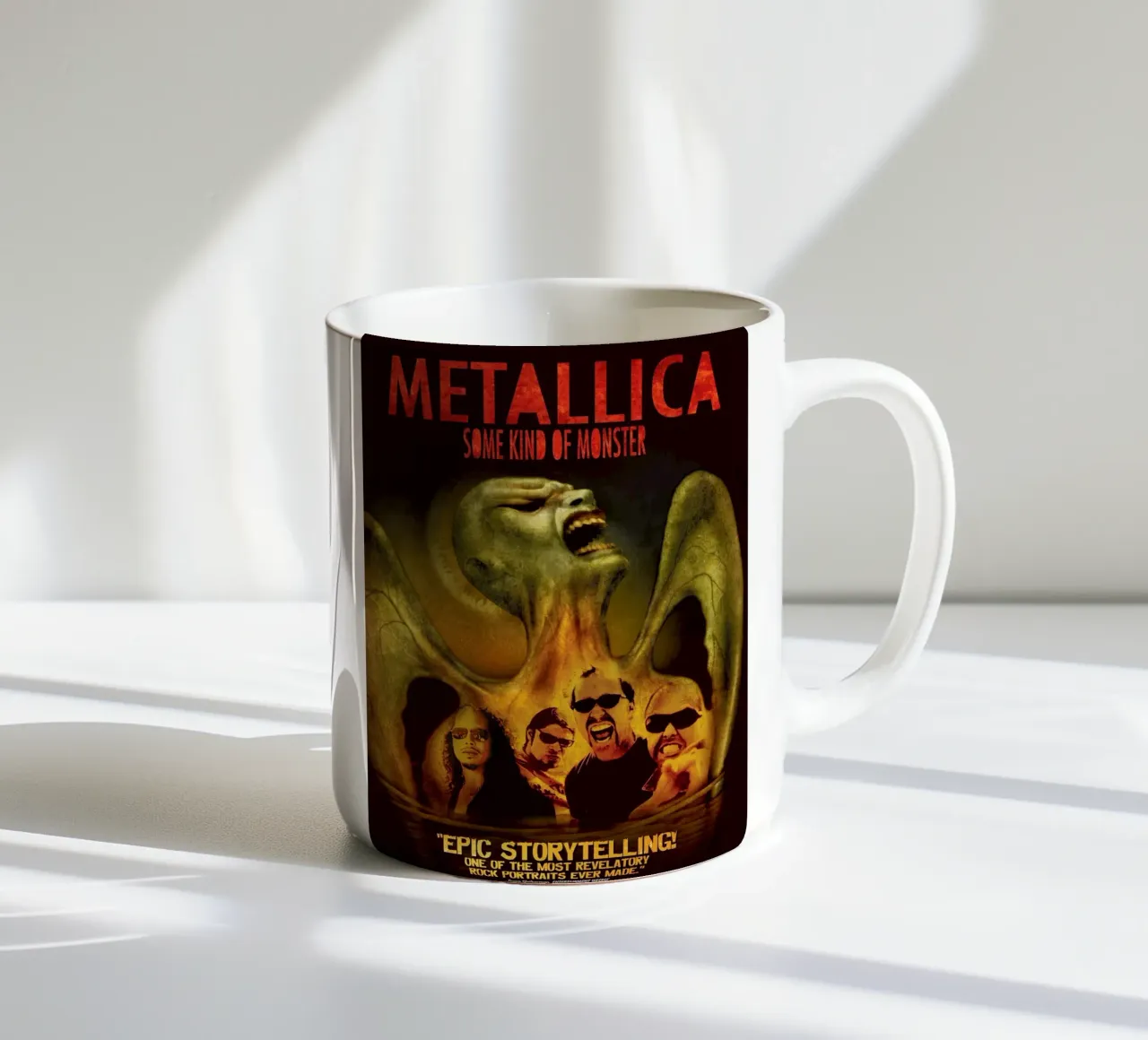metallica una specie di mostro tazza in ceramica da Jordan shop