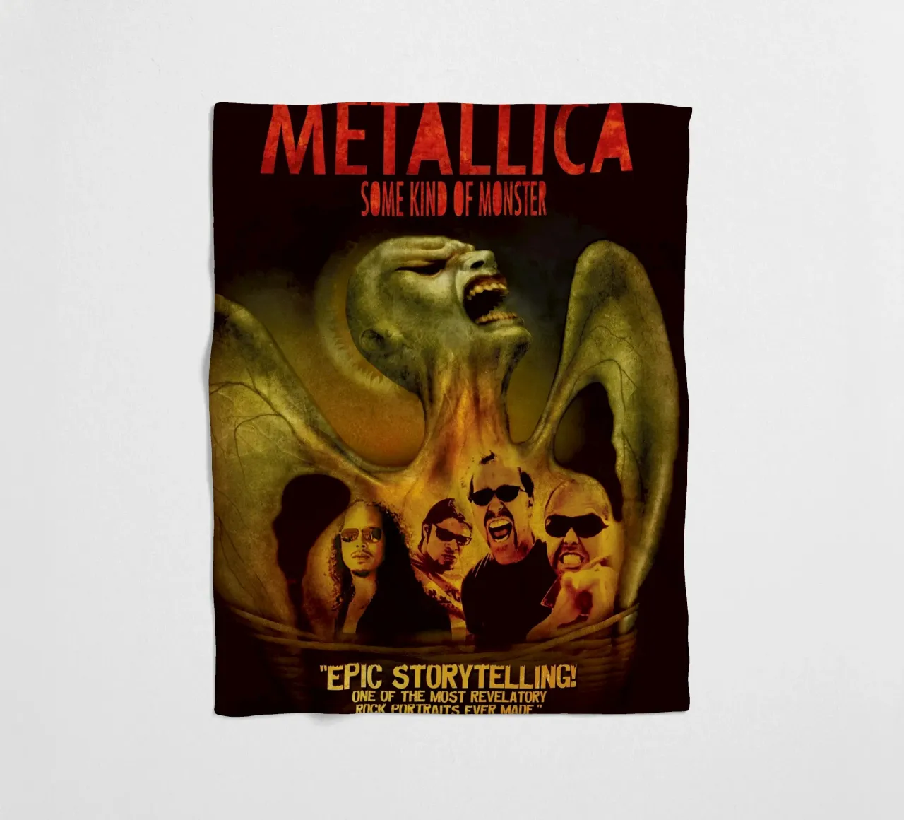 metallica una specie di mostro coperta in pile da Jordan shop