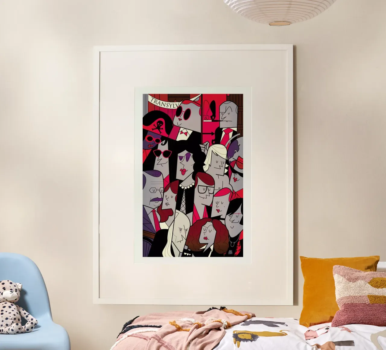 ROCKY HORROR PICUTRE SHOW poster con telaio in plastica da Ale Giorgini
