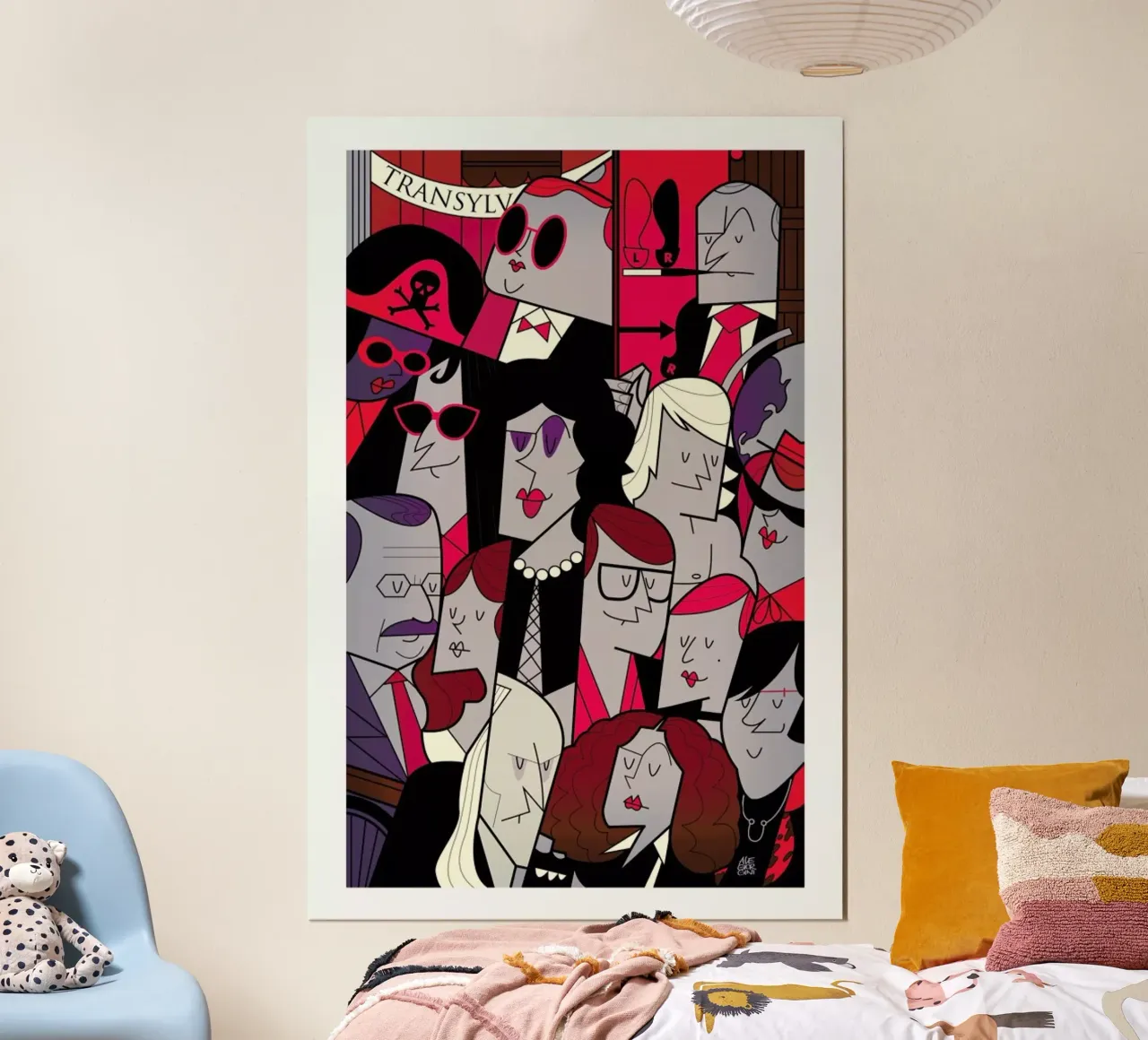 ROCKY HORROR PICUTRE SHOW poster con telaio in plastica da Ale Giorgini
