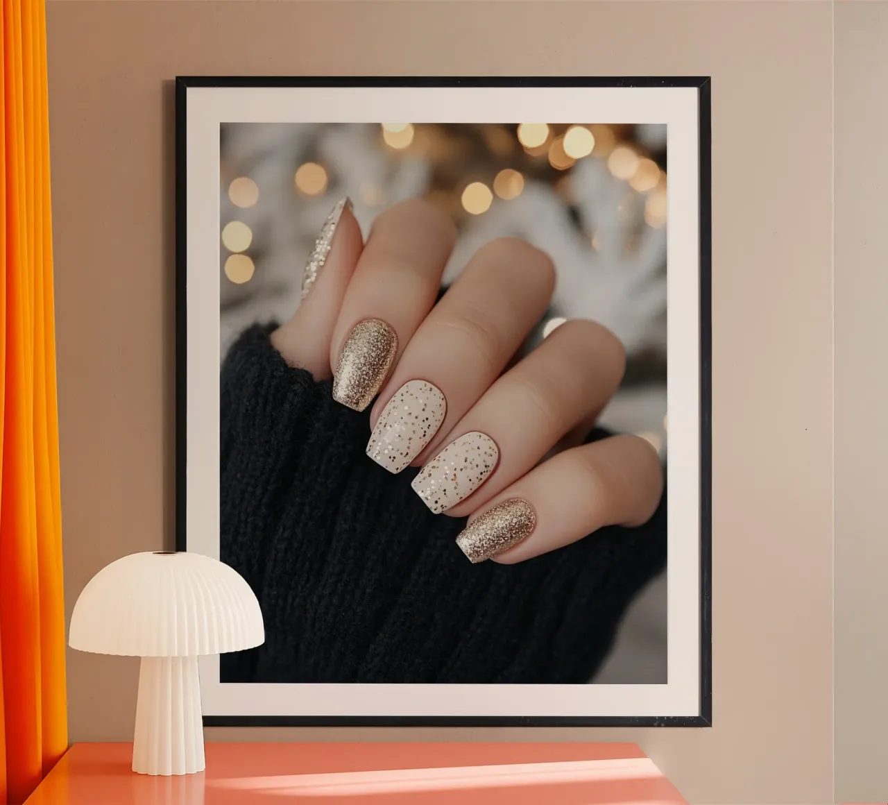 Bagliore glam poster da PhotoVibe Decor