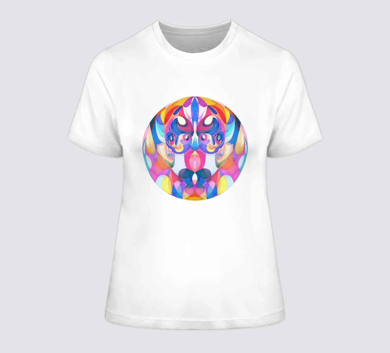 Gemini women's fitted t-shirt by lovely lines