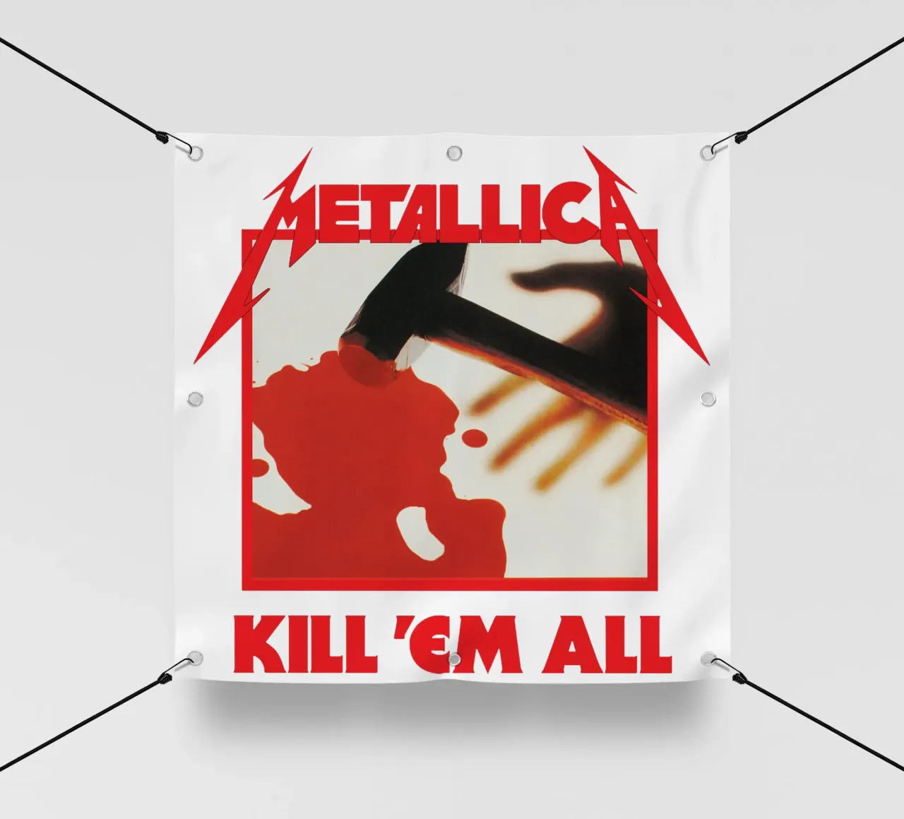 cercare e distruggere i metallica telo in pvc da Jordan shop