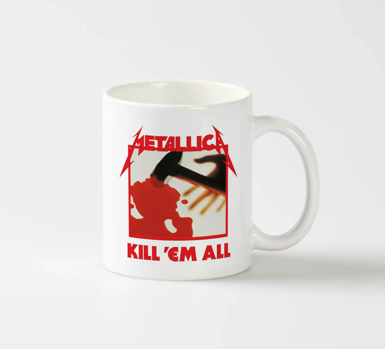 cercare e distruggere i metallica tazza in ceramica da Jordan shop