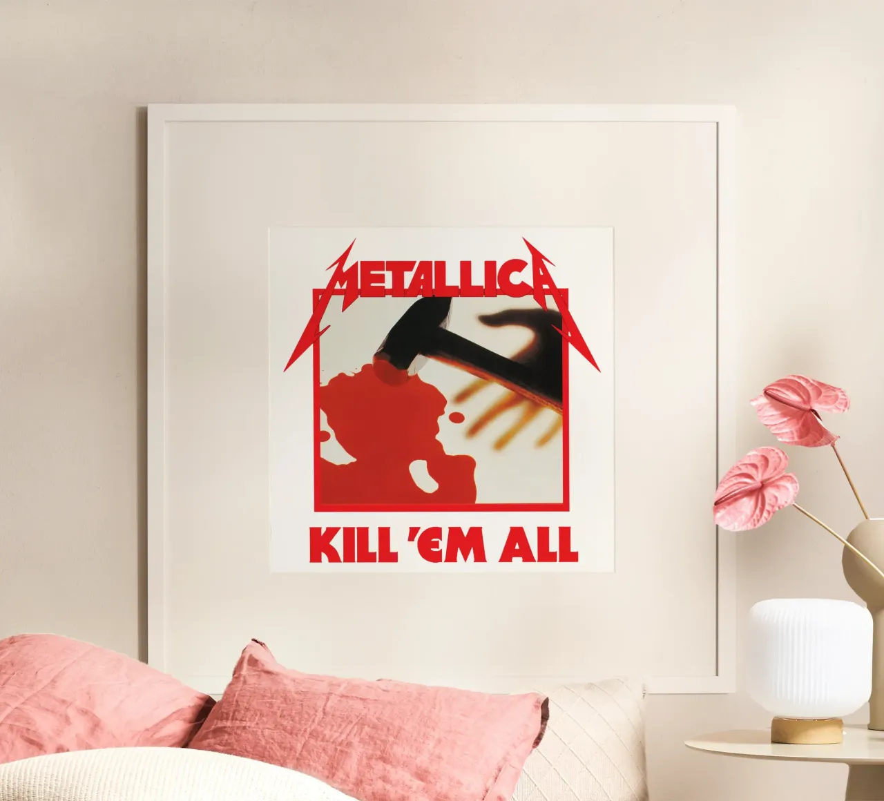 cercare e distruggere i metallica carta hahnemühle da Jordan shop