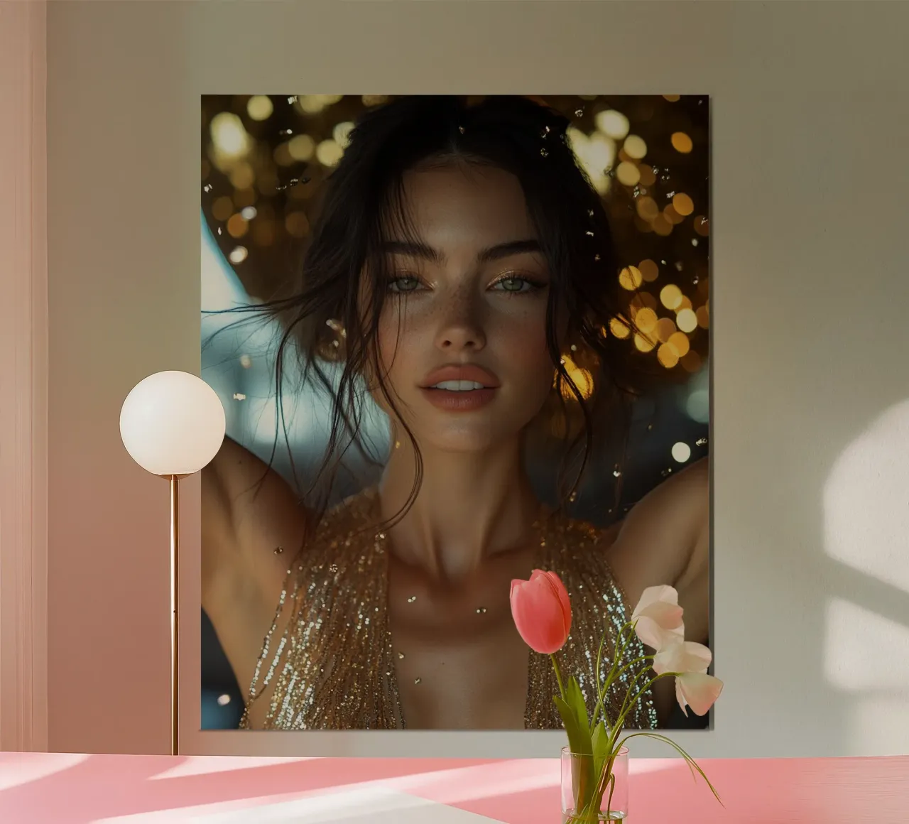 Bagliore glam poster da PhotoVibe Decor