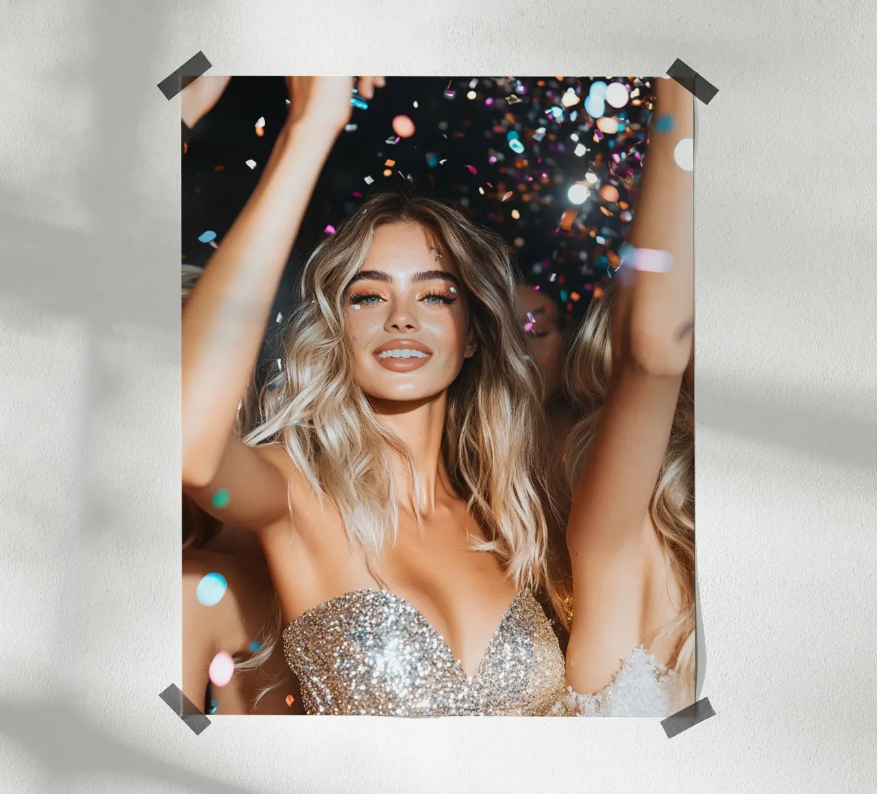 Bagliore glam poster da PhotoVibe Decor