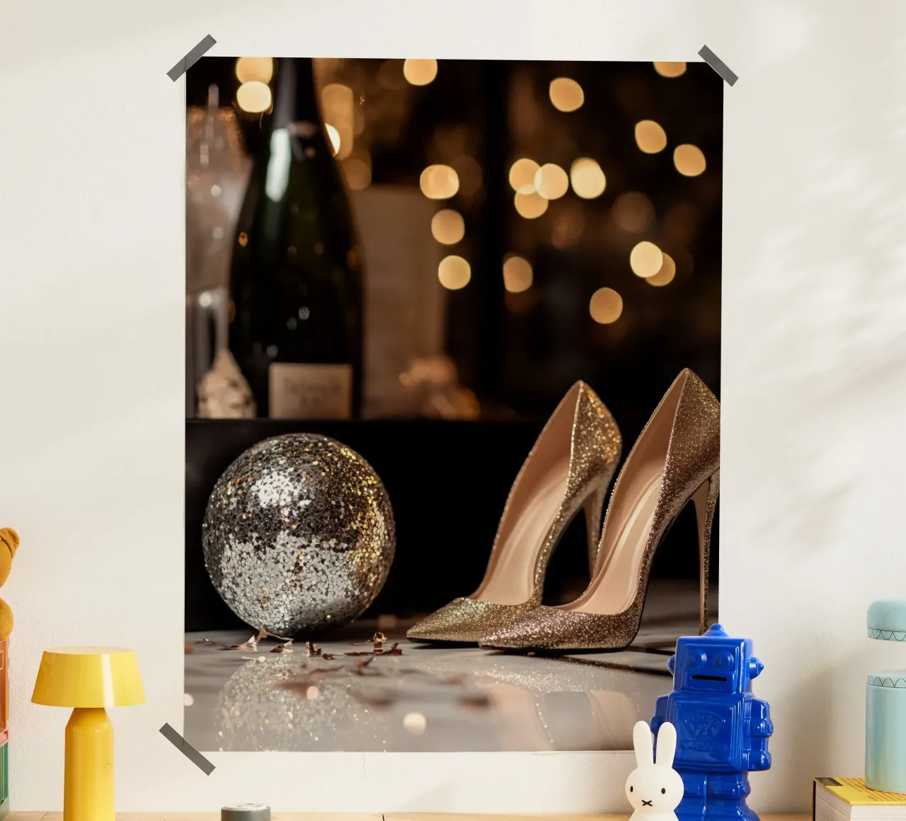 Bagliore glam poster da PhotoVibe Decor