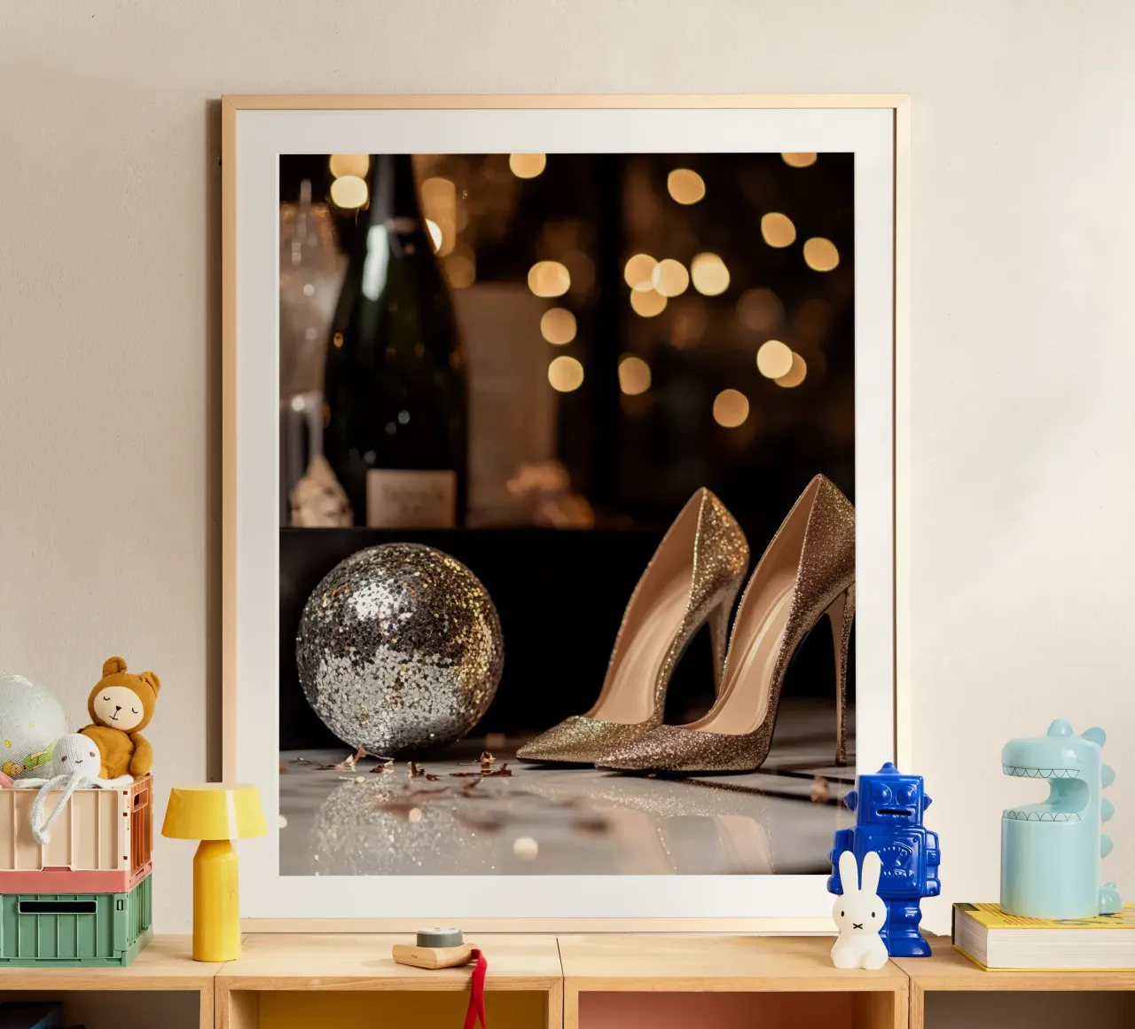 Bagliore glam poster da PhotoVibe Decor